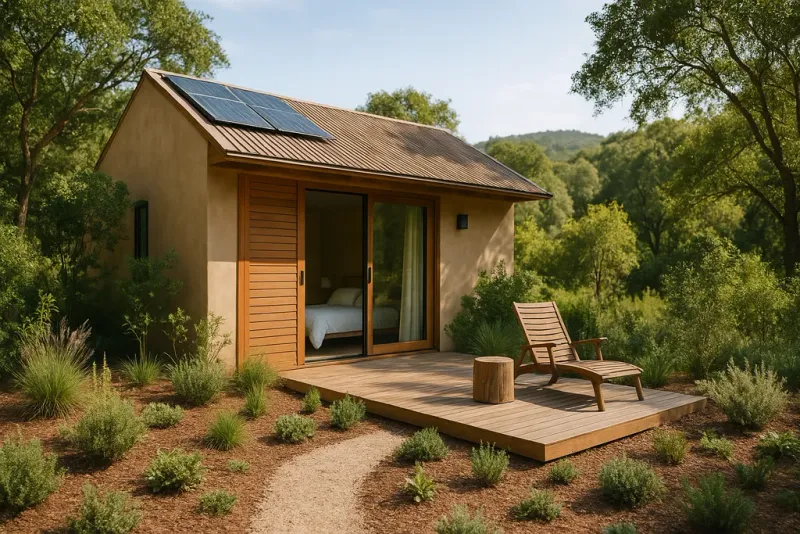 Sustainable retreat at Darwa